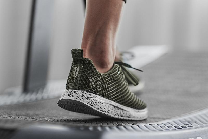 Women's Nobull Moss Notebook Mesh Running Shoes Green | SG Q2639M